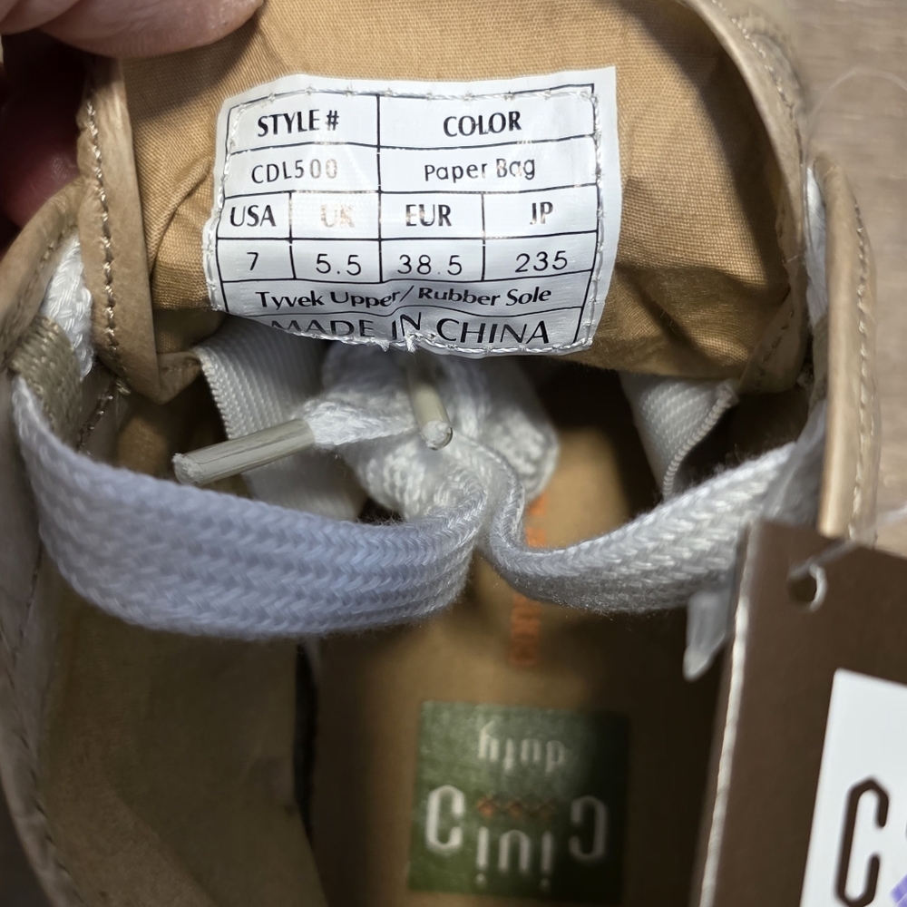 Civic Duty ($85) Sensation Tyvek High Top Sneakers - Picture 6 of 10
